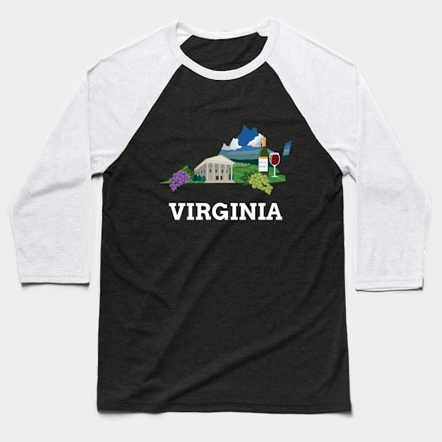 Virginia Baseball T-Shirt by Mota